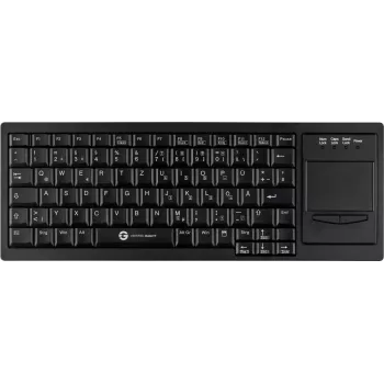 Tastatūra GETT CleanType Xtra Touch USB QWERTZ vācu melna