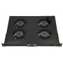 Ventilatoru panelis Extralink 19 collu 4 ventilatori ar termostatu