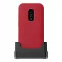 Doro Leva E22 saliekamais telefons, 2.8 collu (7.11 cm) ekrāns, Single SIM, 0.3 MP kamera, 1150 mAh, 127.8 g, Sarkans/Balts