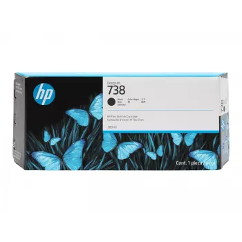 HP 738 300 ml melna DesignJet tintes kasetne