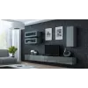 Cama Skapis VIGO 90 slēgts 90/35/32 pelēks/pelēks glancēts