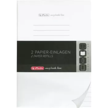 Piezīmju klade Herlitz 50034123 A5 80 lapas Balta