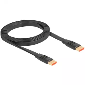 DeLOCK DisplayPort plakana lentes kabelis 8K 60 Hz 2 m