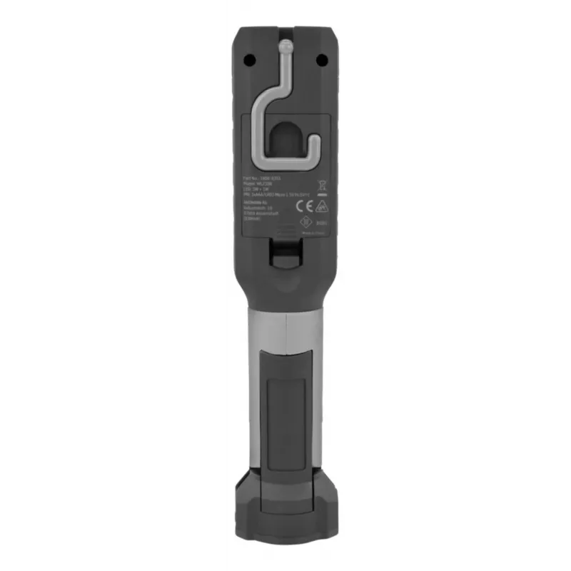 Ansmann WL230B, Kabatas lukturis, Melns, Pelēks, IP20, COB LED, 2 lampas, 230 lm