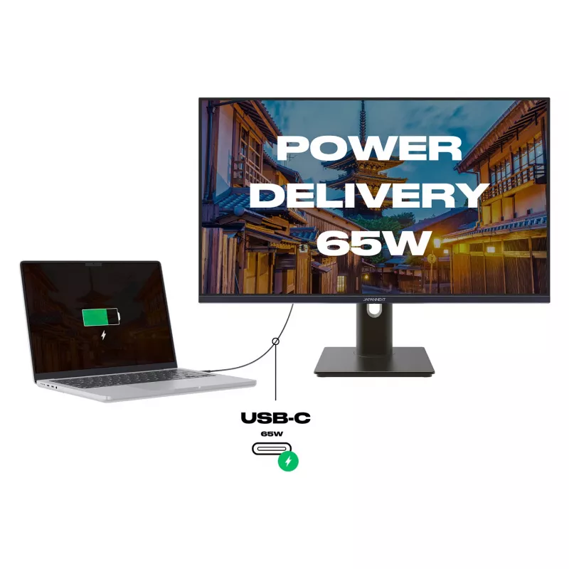 Japannext JN-IPS27FHDR-C65W-HSP 27 collu Full HD IPS monitors