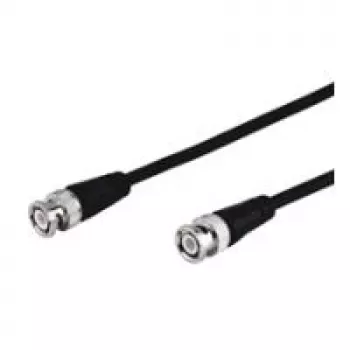 Wentronic Goobay BNC savienojuma kabelis, melns, 1 m - BNC spraudnis > BNC spraudnis (50272)