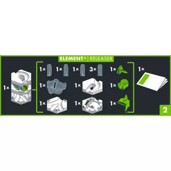 Ravensburger GraviTrax PRO Element Releaser bumbiņu trases elements (27486)