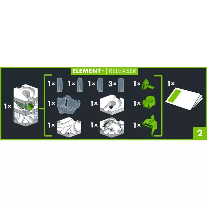 Ravensburger GraviTrax PRO Element Releaser bumbiņu trases elements (27486)