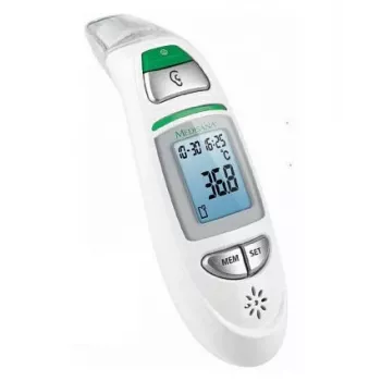 Kontakttermometrs Medisana TM 750 — digitālais termometrs, atmiņa 30, diapazons 0–100°C, °C/°F, LCD, balts