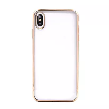 Aizsargmaciņš Devia mīkstais TPU iPhone XS Max, zelts