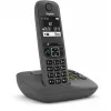Bezvadu telefons Gigaset AE690A, DECT/Analogs, Caller ID, antracīta krāsā