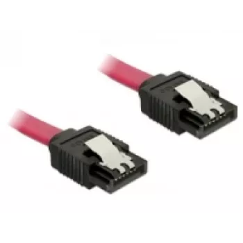 SATA kabelis DeLOCK 82677 0,5m Sarkans
