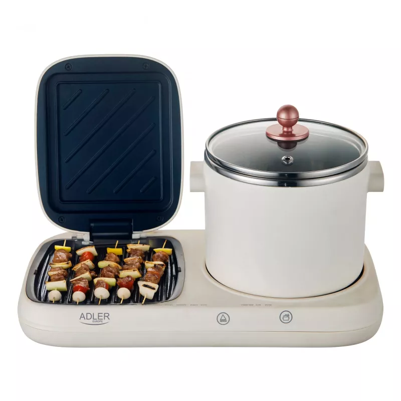 Adler 2-in-1 Brokastu stacija AD 6421 | 1320 W | 1 L