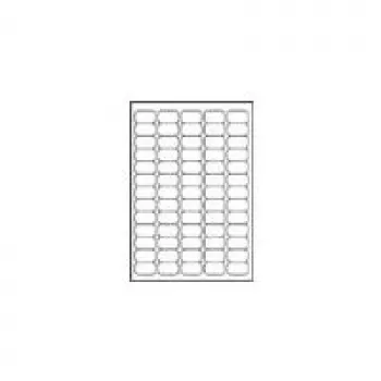 Avery L7651-25 adrešu etiķetes, balta, A4 (210 x 297 mm), 1625 etiķetes (25 lapas x 65)