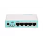 Mikrotik RB750GR3 vadu maršrutētājs Gigabit Ethernet Tirkīza, Balts