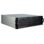 Inter-Tech 3U-30248 Rack korpuss melns, nerūsējošais tērauds