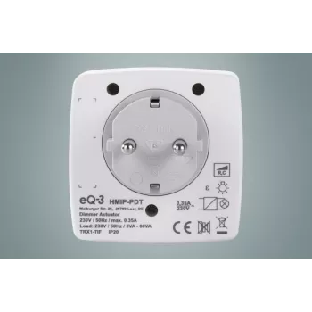 Dimētājs un slēdzis eQ-3 AG HmIP-PDT ārējais balts