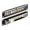 Patch Panel DeLOCK 43259 10 inch 12x Keystone melns
