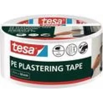 tesa PE Putzband 55485-00000-00 Putzband Balts (G x P) 33 m x 50 mm 1 gab.