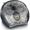 Pārnēsājams radio CD atskaņotājs Lenco SCD-24TR — FM, 4W izeja, LCD, teleskopiskā antena, AC/DC, 6×C baterijas
