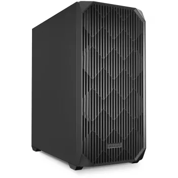 PC korpuss Sharkoon AK3 Midi Tower Melns