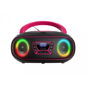 Personīgais CD atskaņotājs Denver TDB-212P Rozā 3.6W DAB+ FM