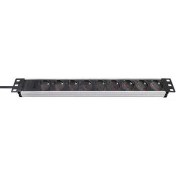 Brennenstuhl 1390007009 19 inch pagarinātājs 2m 9 kontaktligzdas