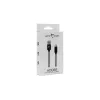 USB-USB-C kabelis White Shark Adder 2 m — uzlādes un datu pārsūtīšanas kabelis, balts