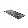 Logickeyboard universāla Bluetooth tastatūra LKB-LPWB-BTPC-DE QWERTZ vācu melna