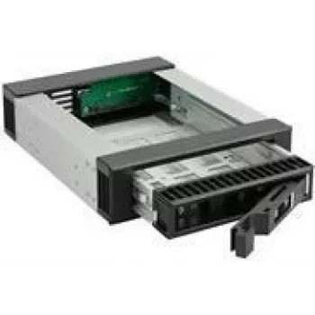FANTEC BP-T3525 — mobilais disku grozs 2.5/3.5 collu (6,4 cm/8,9 cm) — SATA 6Gb/s / SAS 6Gb/s — melns (2188)