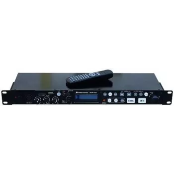 Media atskaņotājs Omnitronic DMP-102, 19 inch plaukts, USB un SD atskaņošana