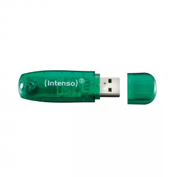 USB zibatmiņa Intenso 8GB, zaļa, USB 2.0 (3502460)