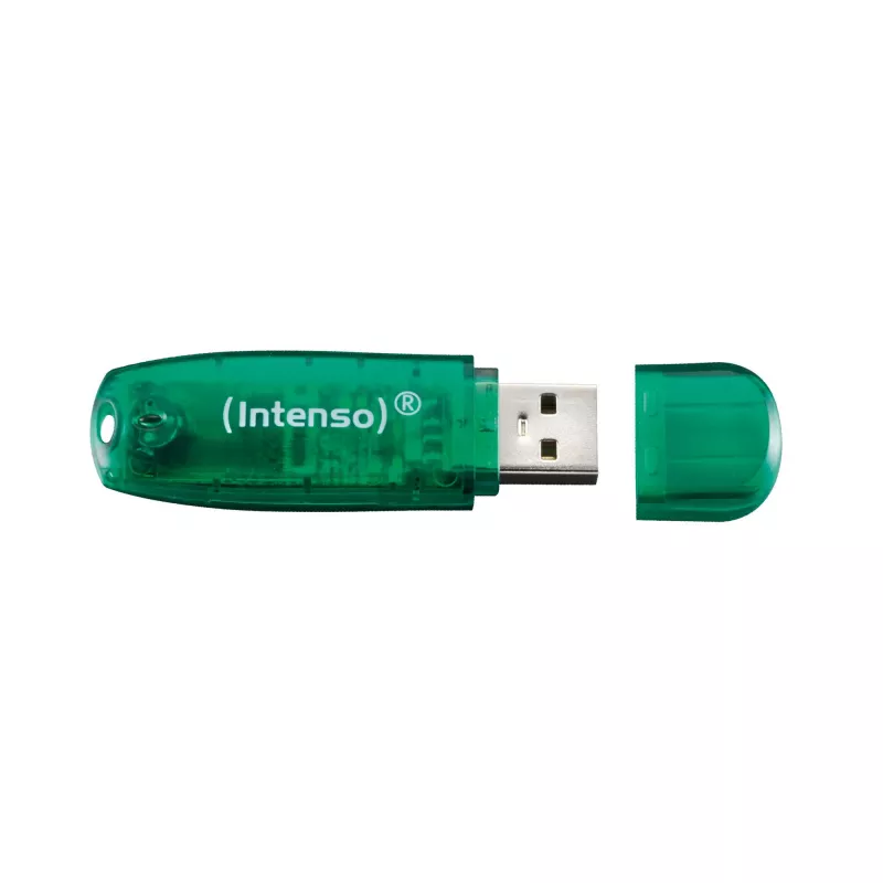 USB zibatmiņa Intenso 8GB, zaļa, USB 2.0 (3502460)