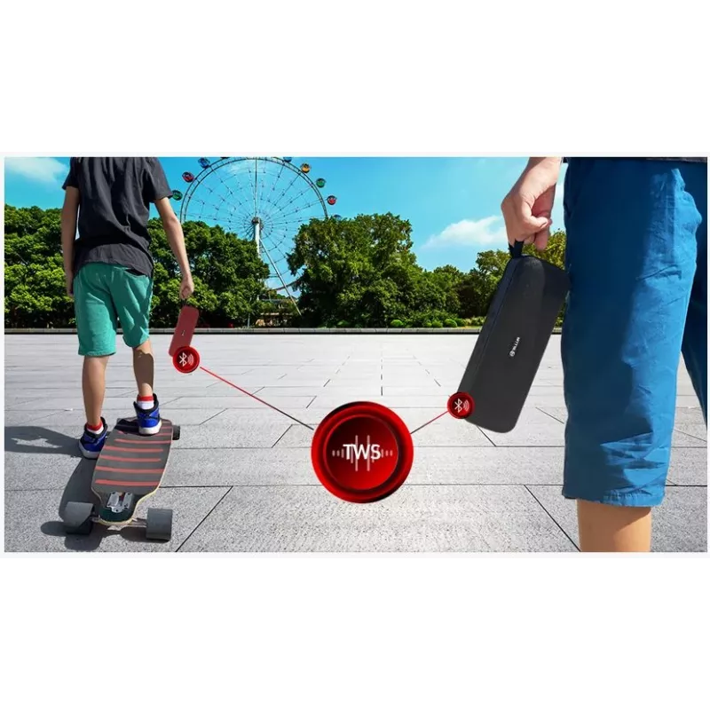 Pārnēsājams skaļrunis Tellur Bluetooth Speaker Loop 10W Melns