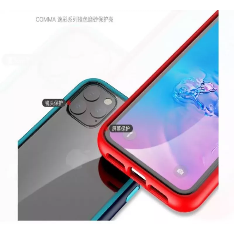 Aizsargmaciņa pret triecieniem COMMA iPhone 11 Pro — zaļa, triecienizturīgs vāciņš