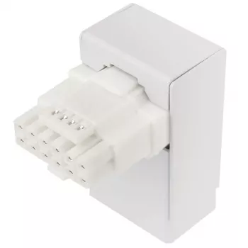 Adapter Kolink CP-12VHPWR-T1W 12V 2x6 90° Type 1 balts PCI strāvas adapteris
