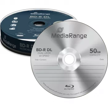 BD-R disks MediaRange MR507 (10 gab.)