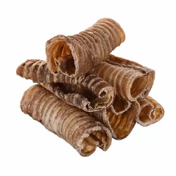 Suņu kārums PETITTO liellopa traheja 1 kg - dabīgs košļājamais kārums