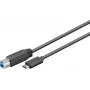 Wentronic Goobay USB 3.0 SuperSpeed kabelis > USB-C™, 1 m - USB 3.0 spraudnis (Type B) > USB-C spraudnis (67986)