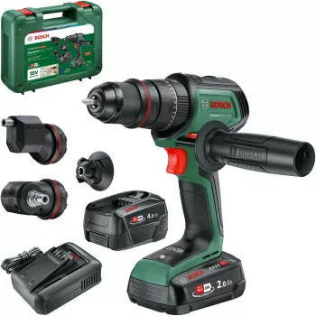 Bezvadu triecienurbjmašīna AdvancedImpact 18V-80 QuickSnap (Zaļa, 2x Litija-Jonu Akumulators 2,0Ah + 4,0Ah, Uzglabāšanas Kaste, POWER FOR ALL ALLIANCE)