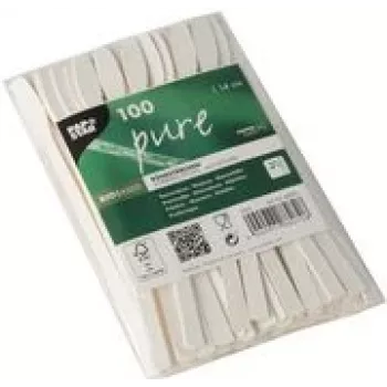 Papstar 88070 White vienreizējās lietošanas galda piederumi