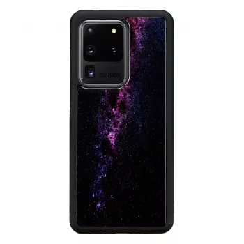 Aizsargmaciņa iKins Samsung Galaxy S20 Ultra — melns Piena Ceļš apdare