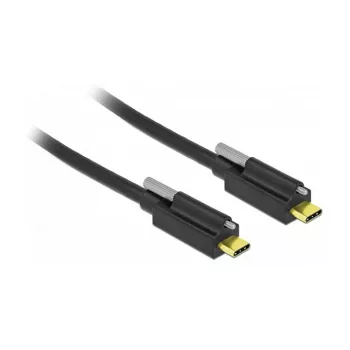 USB Type-C kabelis DeLOCK 84138 2m Melns