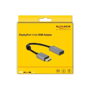Aktīvais DisplayPort 1.4 uz HDMI adapteris DeLOCK 66436