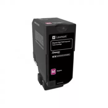 Lexmark 74C2HME Toner-kit Magenta Return Program Corporate, 12K lpp.