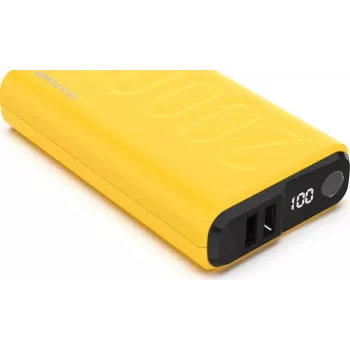 RealPower PB-20000 Litija polimēra (LiPo) 20000 mAh Dzeltens (390655)