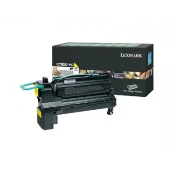 Tonera kasetne Lexmark C792X1YG dzeltena 30000 lapas
