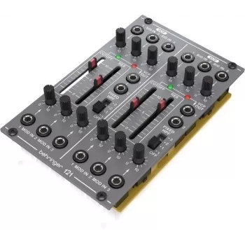 Modulārais sintezatora modulis Behringer Dual VCF 121 — 2 kanālu sprieguma vadāmi filtri