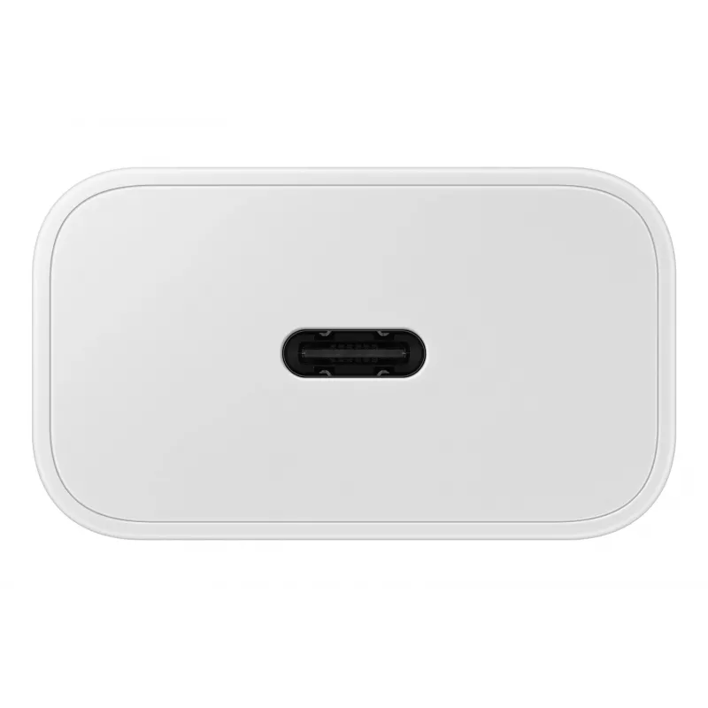 Sienas lādētājs USB-C Samsung EP-T2510 25W Balts, Universāls iekštelpu ātrais lādētājs ar PPS