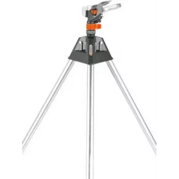 Gardena 8138-20 Impulsa ūdens smidzinātājs ar salokāmu statīvu, pelēks oranžs